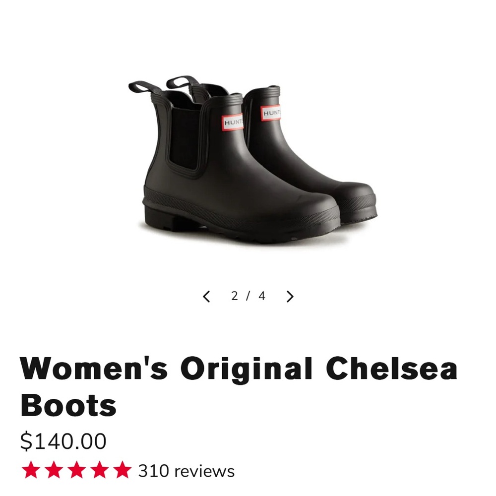 Hunter Chelsea Rubber Boots